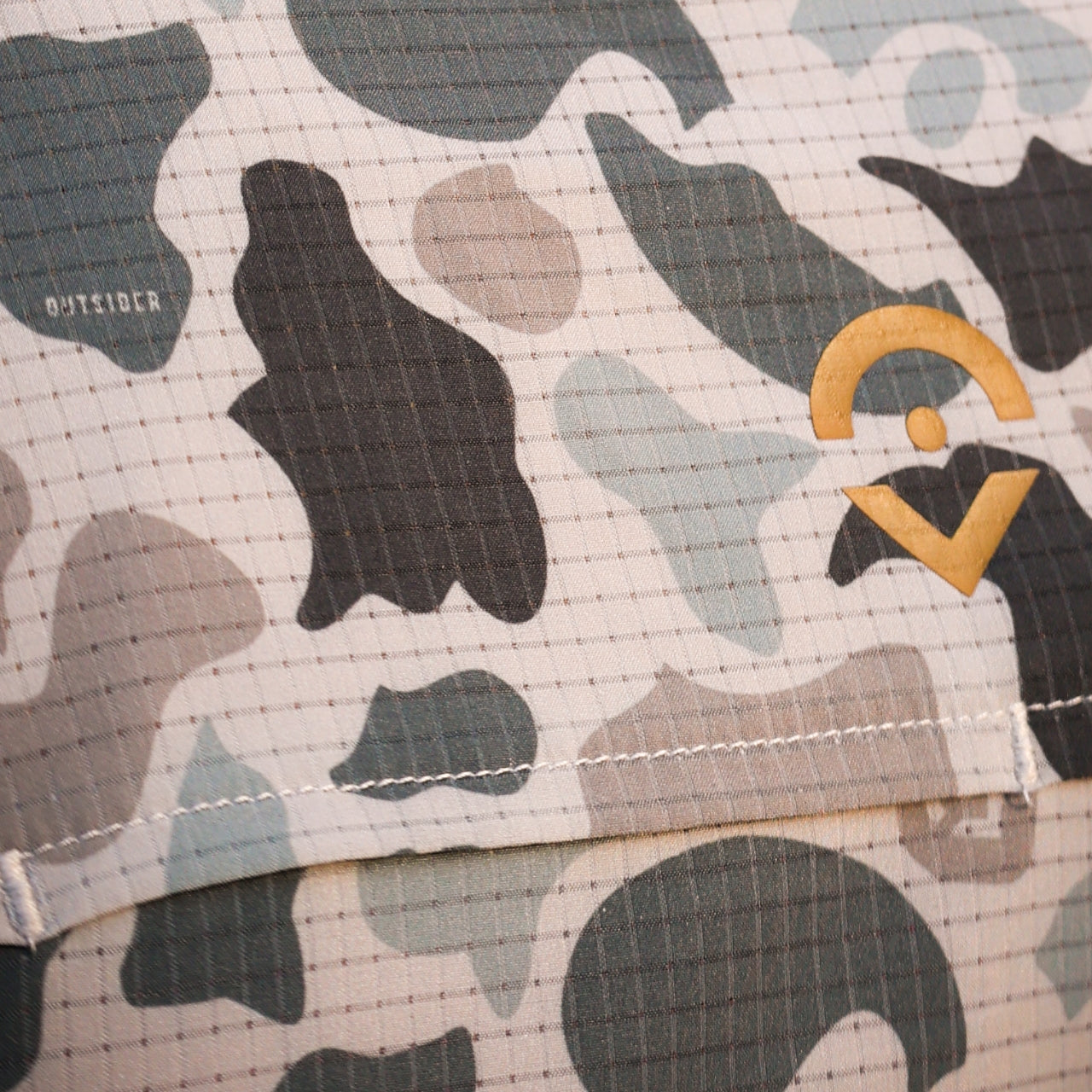Duck Camo Performance Snapshirt