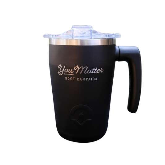 The AM, Boot Campaign's You Matter Mug by Outsider