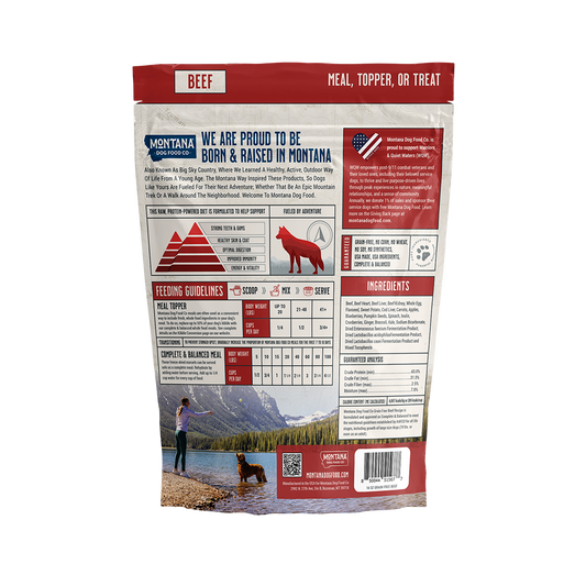 Grain-Free Beef Freeze-Dried Raw Adventure Fuel (Dog Food)