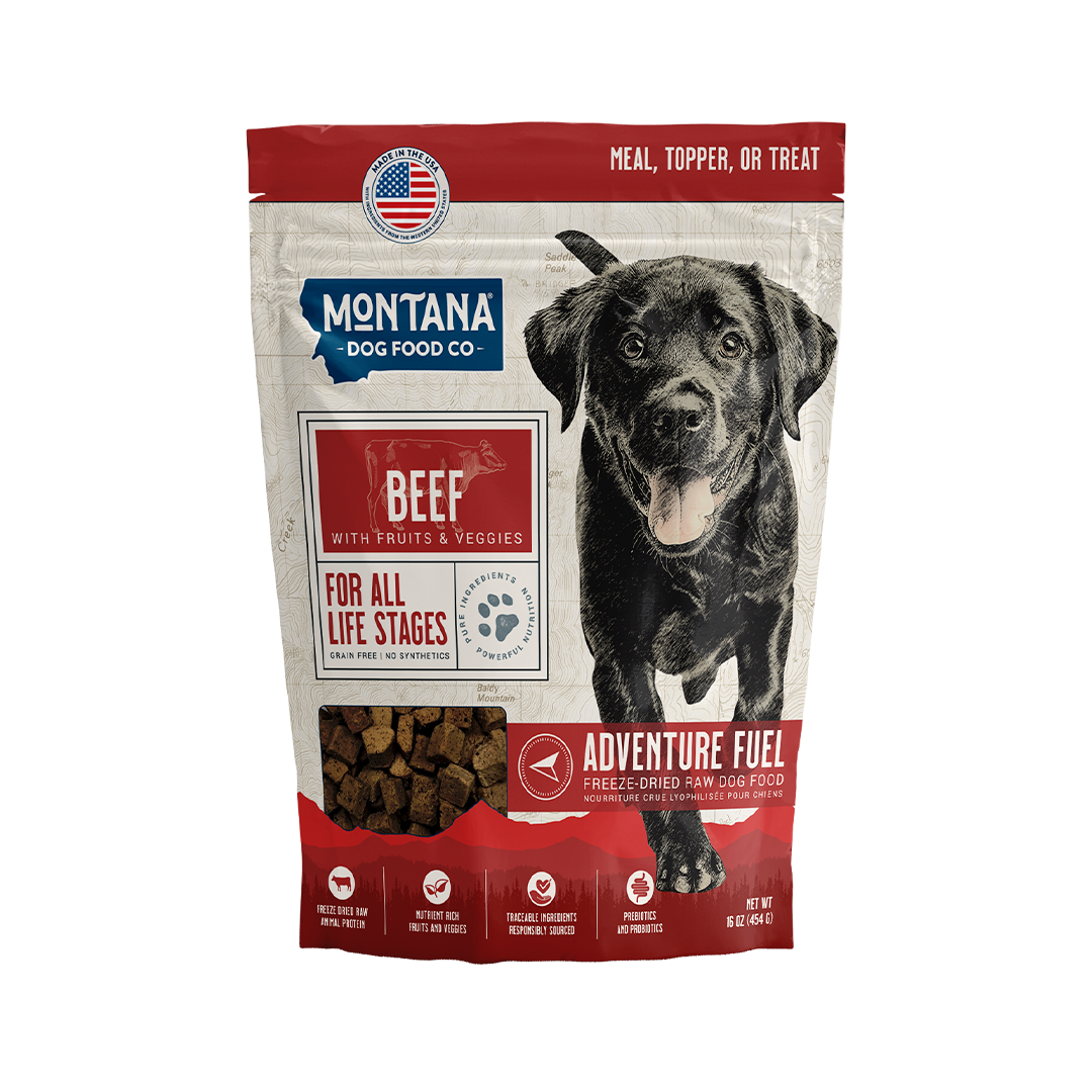Grain-Free Beef Freeze-Dried Raw Adventure Fuel (Dog Food)