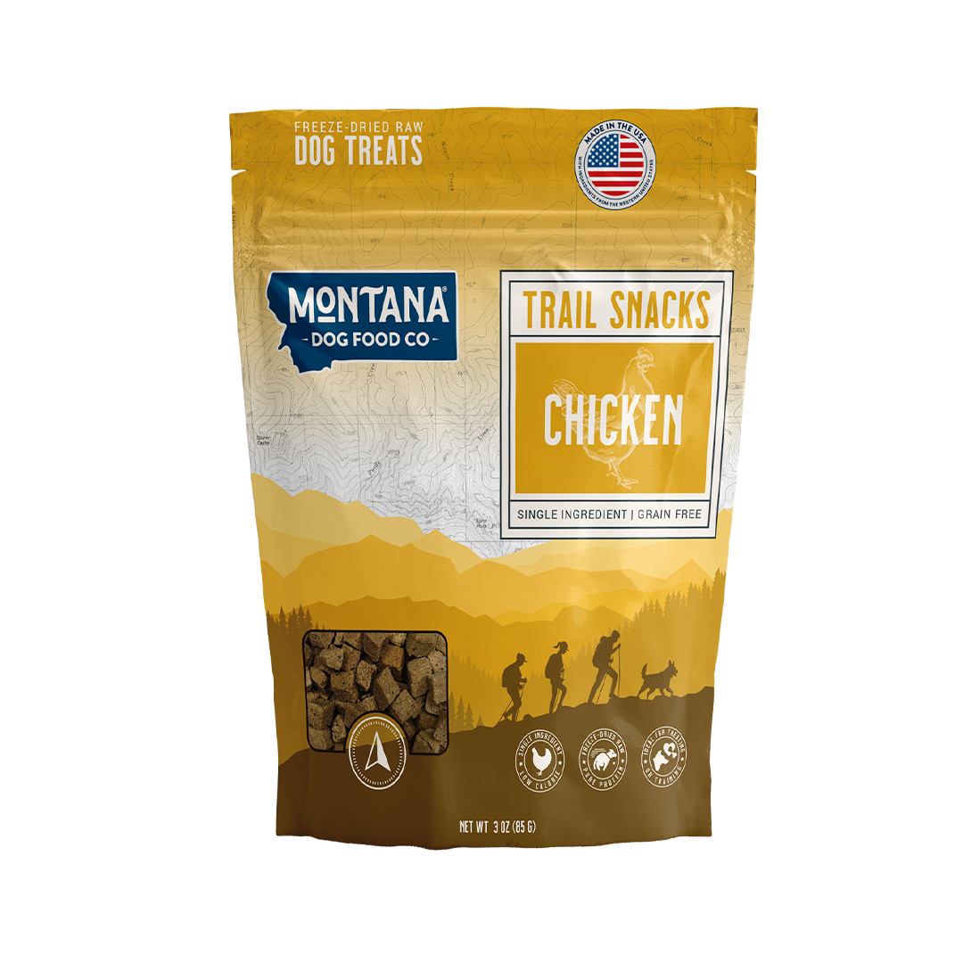 Chicken Breast Freeze-Dried Raw Trail Snacks (Treats) for Dogs 3oz