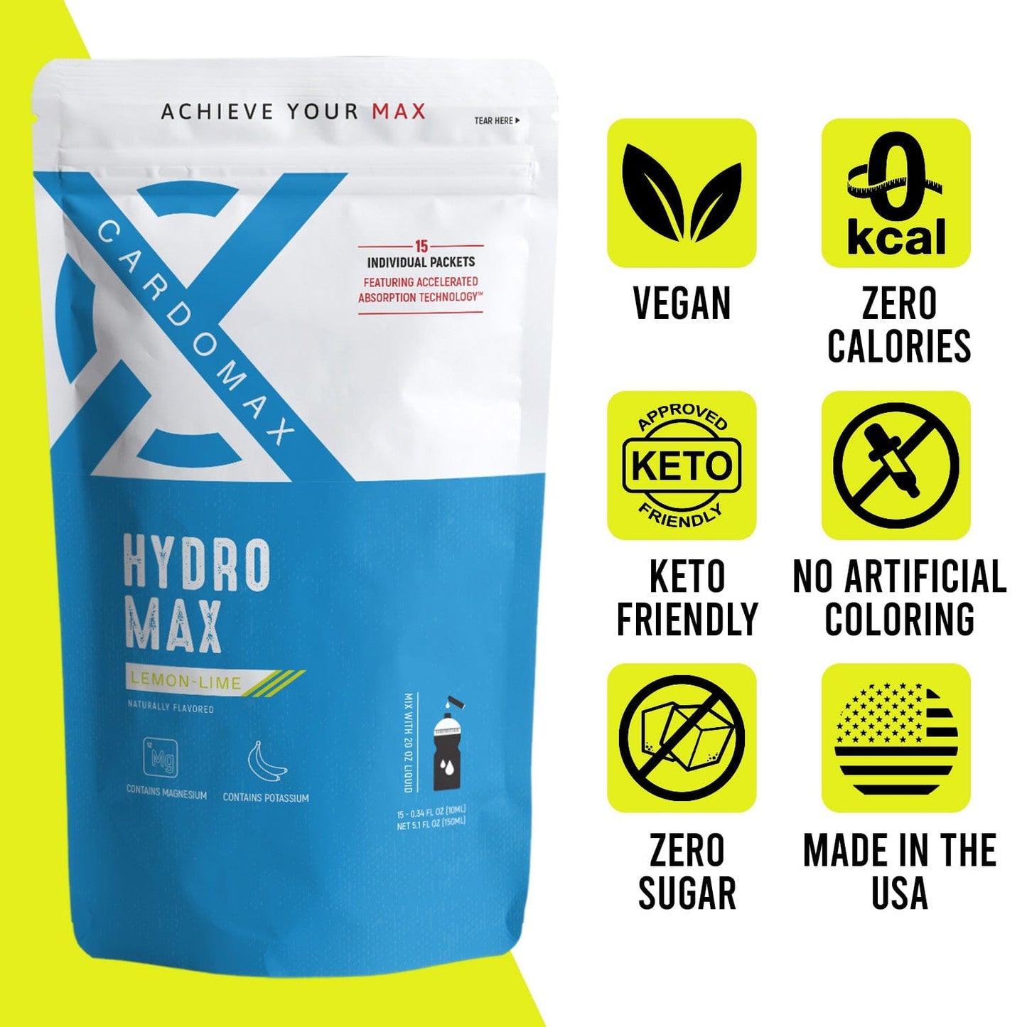 Hydration: Lemon-Lime 15 count