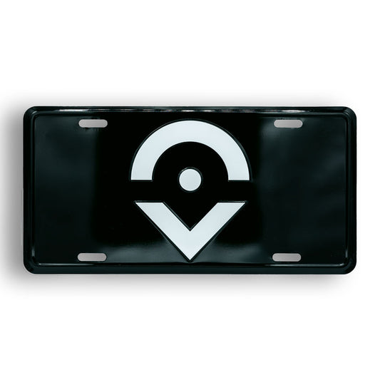 Outsider License Plate - Black