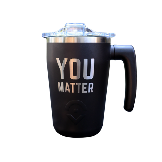 The AM, Boot Campaign's You Matter Mug by Outsider