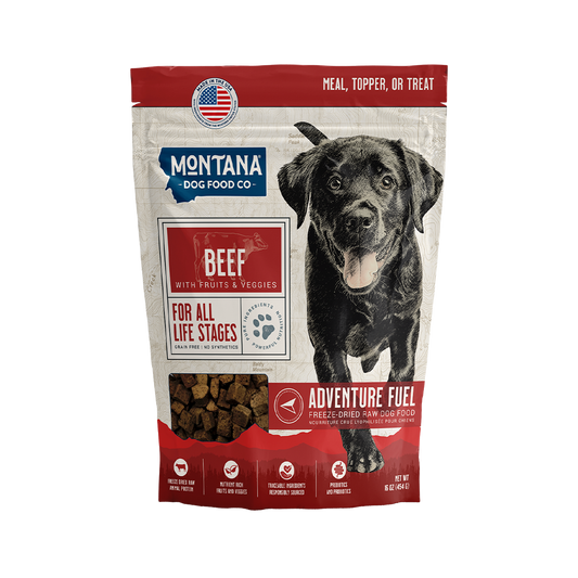 Grain-Free Beef Freeze-Dried Raw Adventure Fuel (Dog Food)