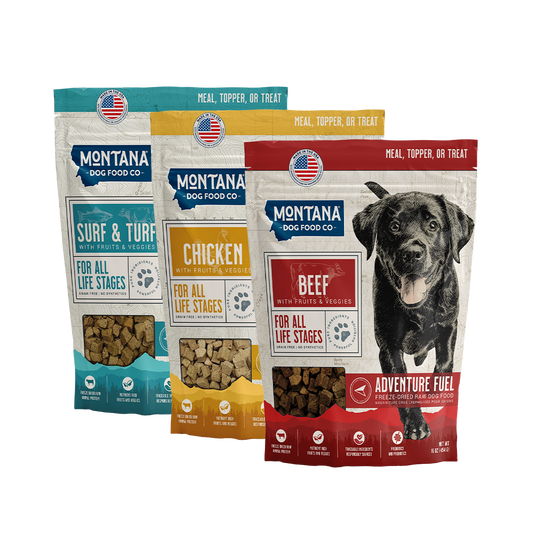 Adventure Fuel Freeze-dried Raw Grain-free Dog Food: 3 Pack