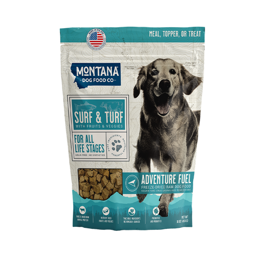 Grain-free Surf & Turf Freeze-dried Raw Adventure Fuel (Dog Food)