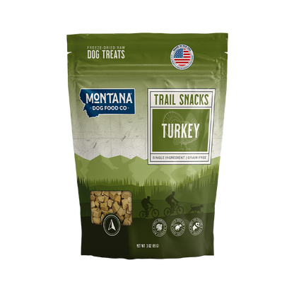 Turkey Liver Freeze-dried Raw Trail Snacks (Treats) for Dogs 3oz