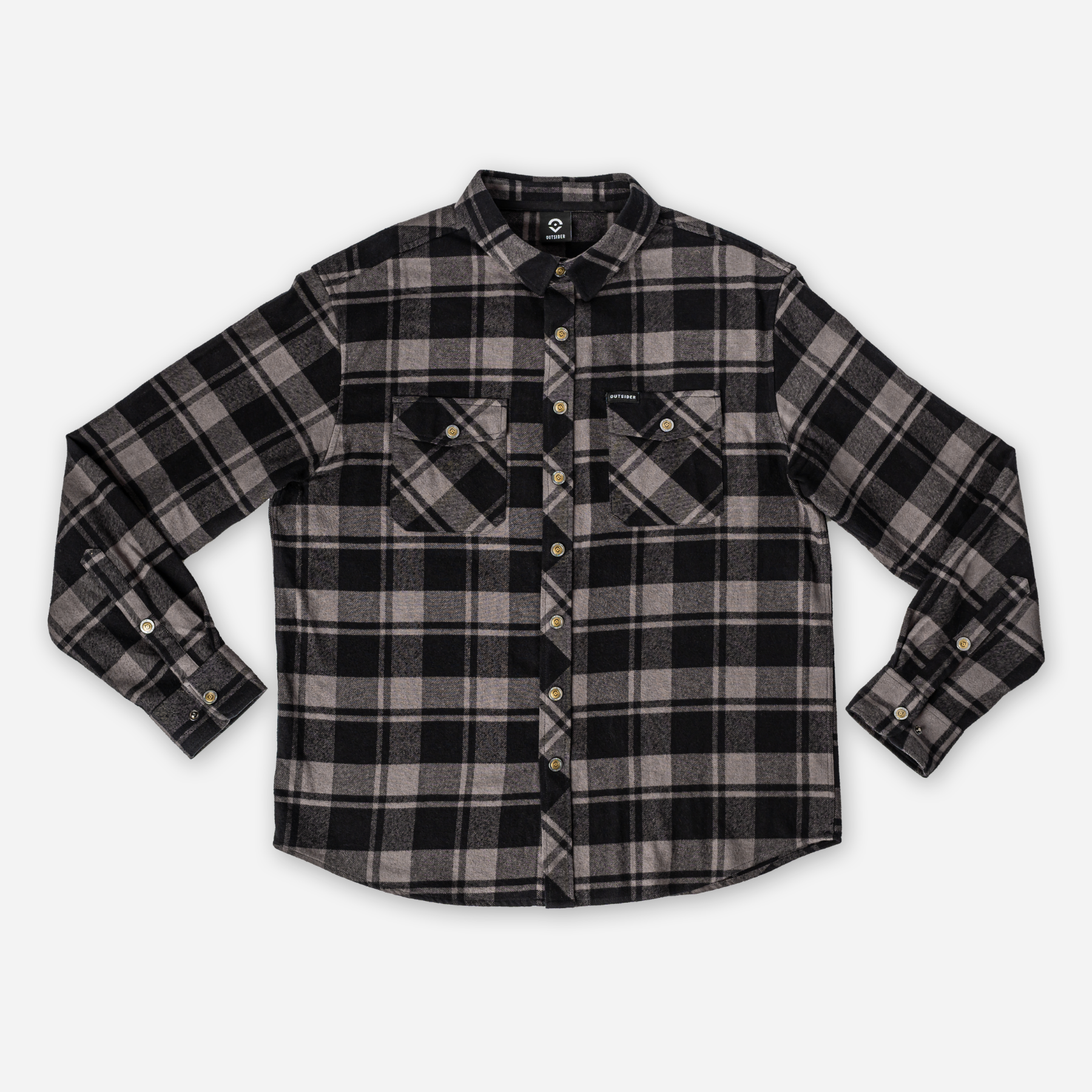 Charcoal/Black Flannel | Outsider