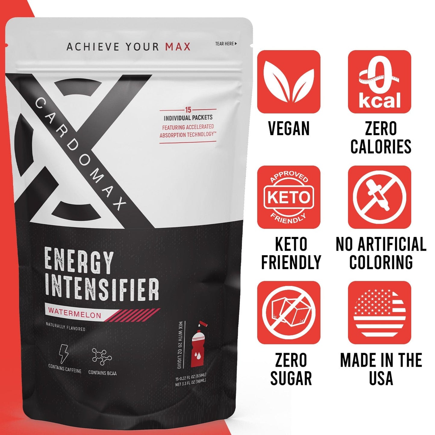 Energy: Watermelon 15 count