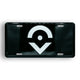 Outsider License Plate - Black